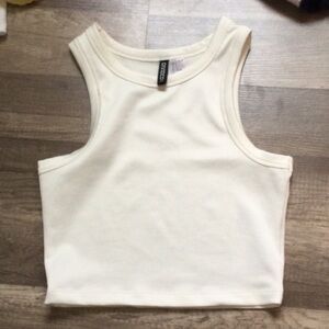 White tank top